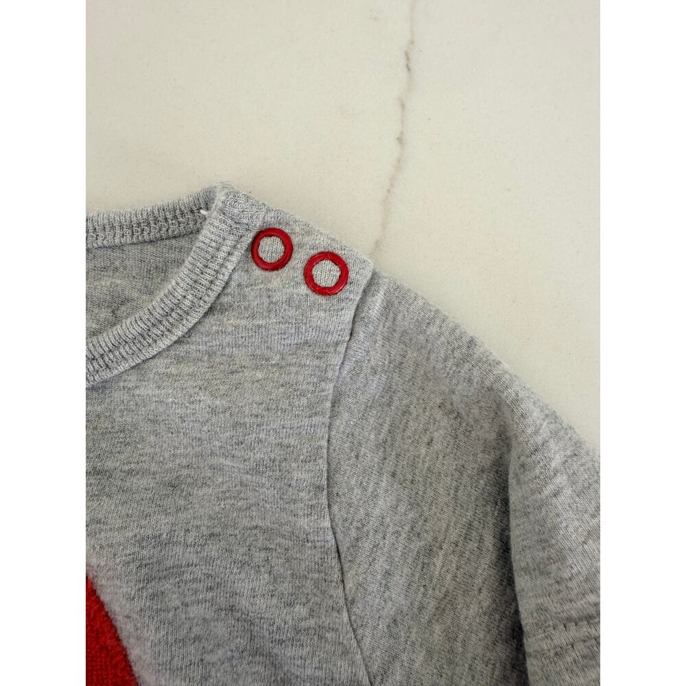 Baby Boden Crab Appliqué Long Sleeve Top - Picture 5 of 6